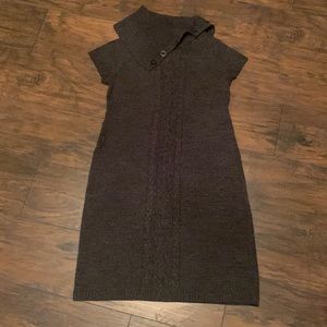 London Times size XL charcoal color sweater dress